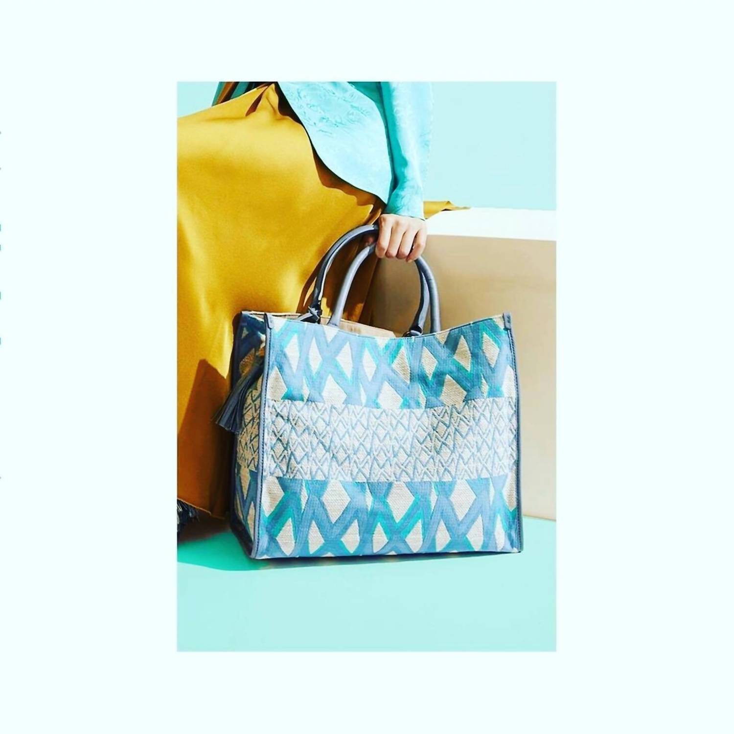 New Maliparmi Tote Bag In Blue